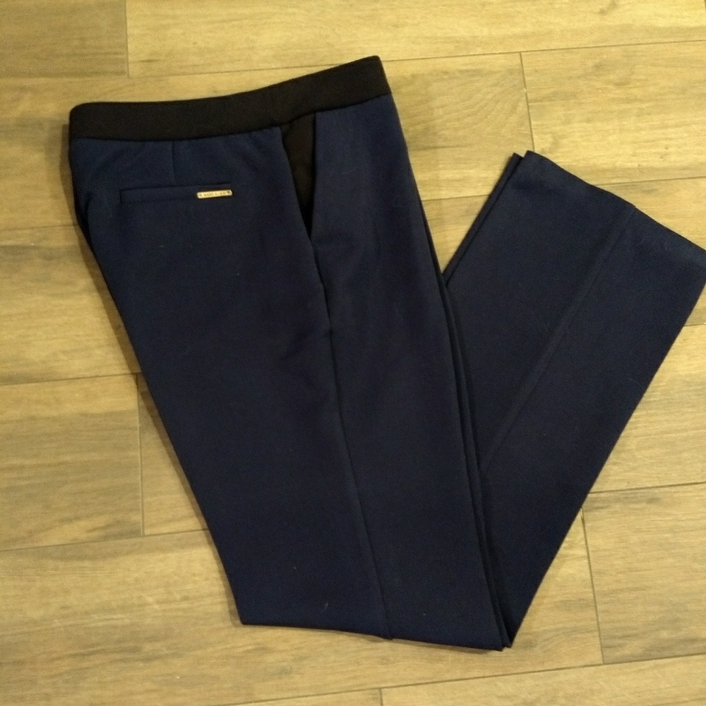 Anne Klein Blue & Black Slacks